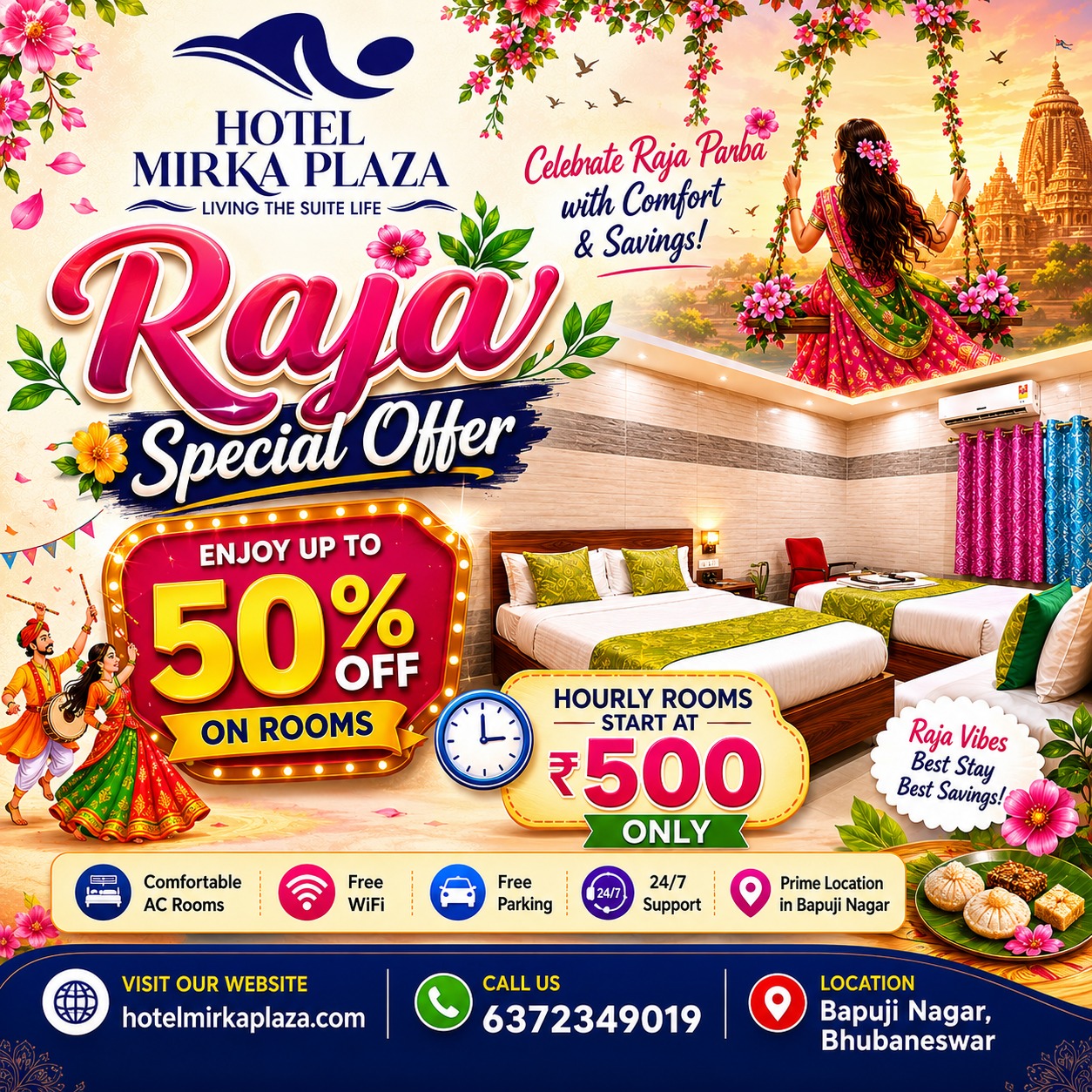 Hotel Mirka Plaza – Exterior Bhubaneswar